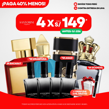 ¡PROMO 4 X S/.149!