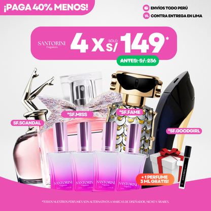 ¡PROMO 4 X S/.149!